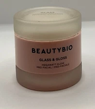Beauty Bio Glass & Gloss Megawatt Glow Pro-Facial/ Pro-Faciale 2x1 oz New 