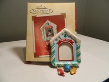 Hallmark Keepsake Ornament Special Cat Photo Frame Cool Cat Vintage 2002