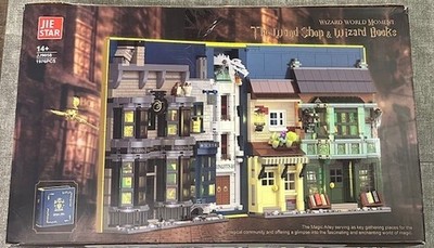 JIESTAR The Wand Shop & Wizard Books 1976 pc Building Set JJ9058