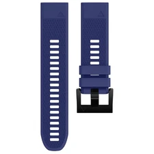 General Brand Silicone Band Strap for Garmin Fenix 5S, Dark Blue, 20mm