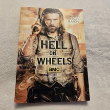 "Hell On Wheels" The Complete Second Season DVD Set 3 DVDs 10 Episodes