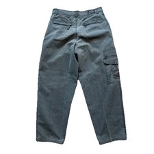 Bugle Boy T Cargo Pants Vintage 90s Classic Taper Gray Size 29 M
