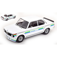 Bmw 2002 Alpina 1973 White/Decorated 1:18 Modelcargroup Auto Stradali -D- Neues