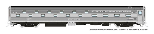Rapido ~ Escala HO ~ Budd Slumbercoach ~ Northern Pacific CB&Q #335 ~ 141016 | Condition: New