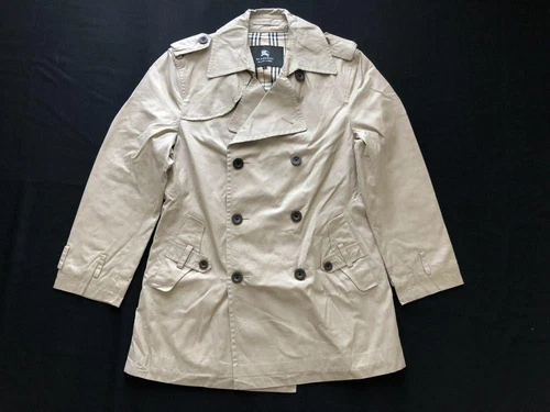 BURBERRY BLACK LABEL Trench Coat Sanyo Shokai Made In Japan #EB ZGA