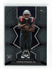 2022 PANINI MOSAIC PIERRE STRONG JR. #323 RC PATRIOTS