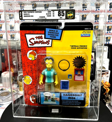 Handsome Moe The Simpsons Series 15 AFA CAS MOC 2003 Playmates New Sealed MINT 