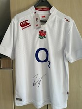 England Mike Brown signed shirt