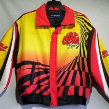 Vintage Autographed Mac Tools Racing men's coat size large