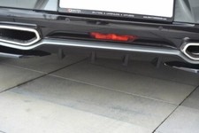 Heck Ansatz Diffusor passend für Citroen DS5 schwarz Hochglanz