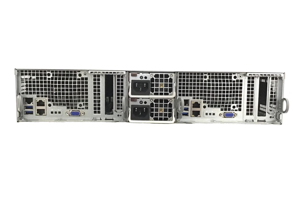 Supermicro 2 Node X10DRT-P Server 8x NVME U.2 Bays 4x Xeon V4