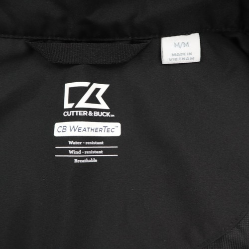 WeatherTec Water Wind Resistant Jacket Women's Medium Black Cutter & Buck - Picture 5 of 7