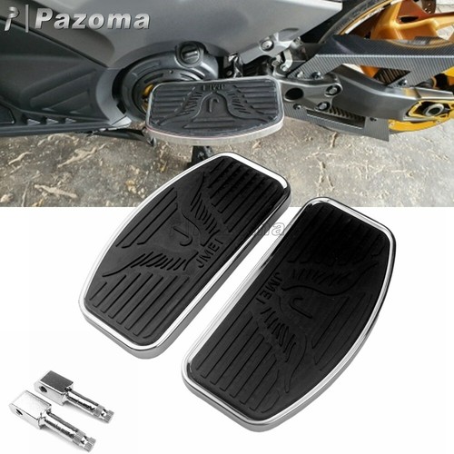 Rear Rider Passenger Foot Peg Floorboards For Yamaha V-STAR XVS 400/650 1988-13 - Picture 1 of 9