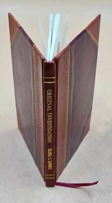 Original Investigation; Or How To Attack An Exercise In Geometry [Leather Bound]