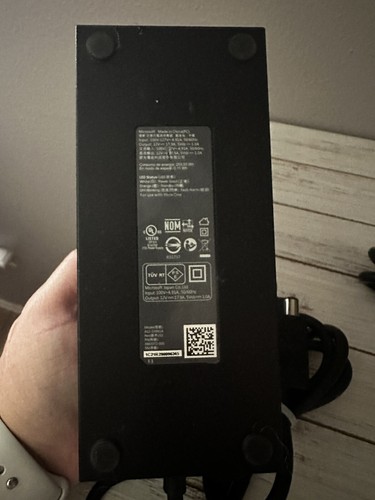 Microsoft Xbox 360 Fat Power Supply Cord Brick Adapter Original - Picture 10 of 15