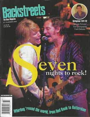 Backstreets 77: The Boss Magazine - Bruce Springsteen Fanzine (Summer 2003)