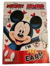 Mickey  Friends Jumbo Coloring And Activity Book I'm All Ears