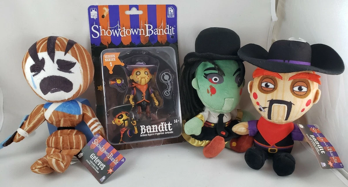 Showdown Bandit Characters Bandit, Undertaker And Grieves 8-Inch