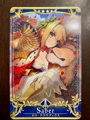 Fate Grand Order FGO Arcade Card Nero Claudius Final Ascension