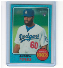 2017 Topps Heritage Chrome Blue Refractors #THC531 Andrew Toles /68 - NM-MT