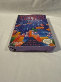 Tetris NES Nintendo Tested In Box CIB Authentic! Good Condition NICE