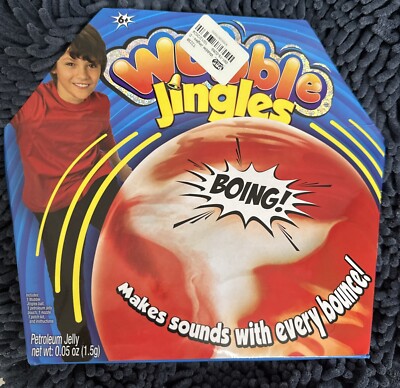 Wubble Jingles BOING! Inflatable 30'' Bubble Ball Makes Sounds with Every Bounce!