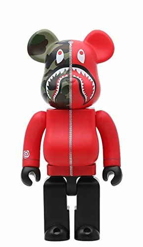 Medicom Toy Be@rbrick Bearbrick BAPE CAMO SHARK Red 400% WGM