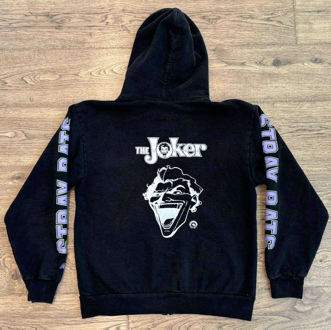 Stray Rats Joker Zip Up Hoodie Size Medium | eBay