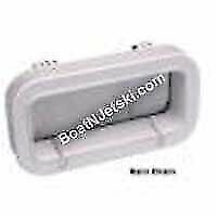 Beckson Rain Drain Opening Ports 5 x 12 Portlight White with Drain 