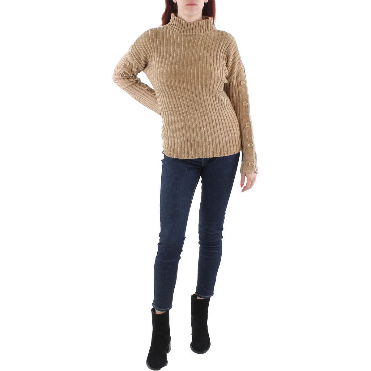 Bcbgmaxazria top turtleneck sweater