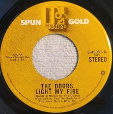 Doors "Light My Fire / Love Me Two Times" VG reissue