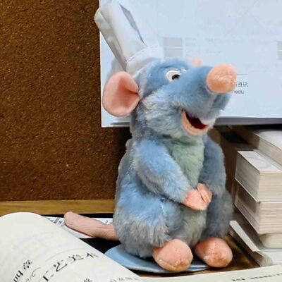 NEU Ratatouille Chef Remy Magnetische Schulter Plüsch Spielzeug Geschenk