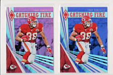 Tony Gonzalez 2019 Phoenix Catching Fire Purple  /149 Pink /199