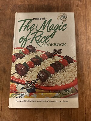 Uncle Ben The Magic of Rice Vintage Cookbook Uncle Bens 1969 Hardcover Recipes