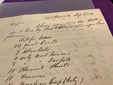 US ARNSEL UNIFORMS ARTILLERY REQUISITION COATS HATS REPAIRS WORN OUT ETC1758