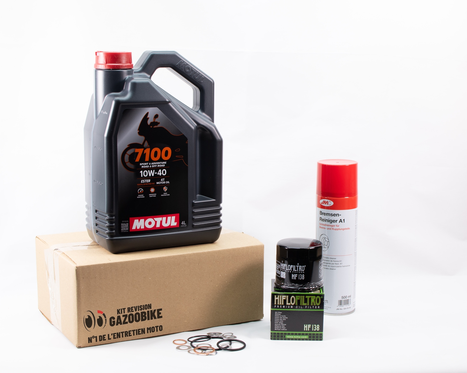Kit vidange Suzuki VZ 800 pour stopper l'usure moteur et fluidifier le passage des vitesses