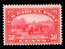 MOMEN: US STAMPS #Q10 PARCEL POST MINT OG NH LOT #92335*