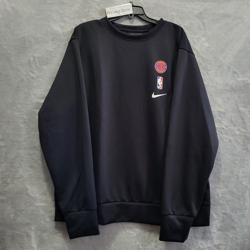 Nike New York Knicks NBA Team Issue Pregame Warmup Sweatshirt Mens Size XL-TALL
