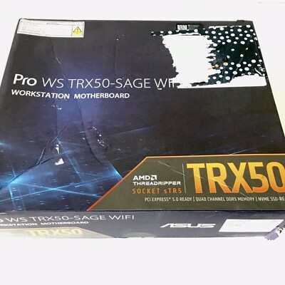 ASUS PRO WS TRX50-SAGE WIFI AMD TRX50 sTR5 Desktop Motherboard