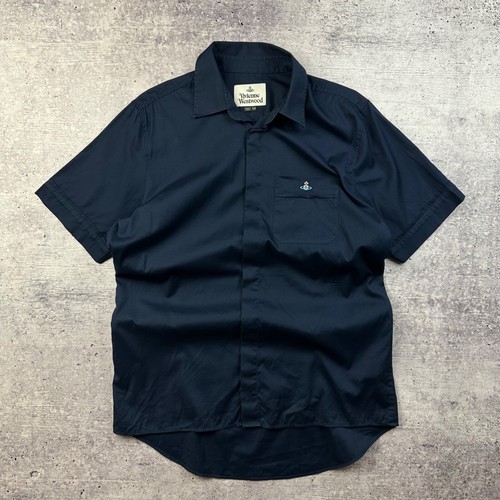 Vivienne Westwood Shirt Short Sleeve Size 50 Blue - Picture 2 of 14