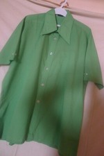 Kult Bluse mit Riesen Kragen Größe 42