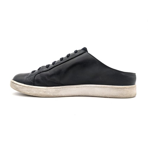 Vince schwarz Leder Slide Mule Sneaker flache Damen 8,5 - Bild 4 von 9