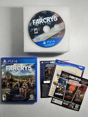 Far Cry 5 - (Sony PlayStation 4, PS4) - Doomsday Prepper Pack Version - TESTED