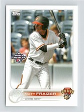 2022 Topps Pro Debut Matt Fraizer - Altoona Curve PD-184