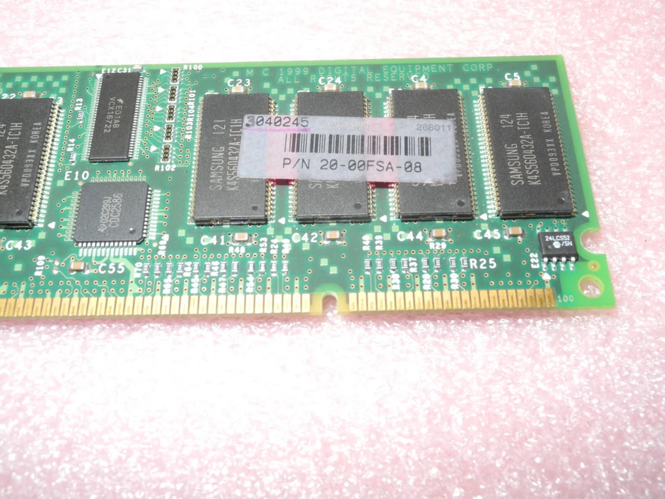 DEC 20-00FSA-08 1GB 100MHZ ECC DIM FOR ALPHASERVER ES40 & GS160/320 MS610-FA - Image 2 of 4