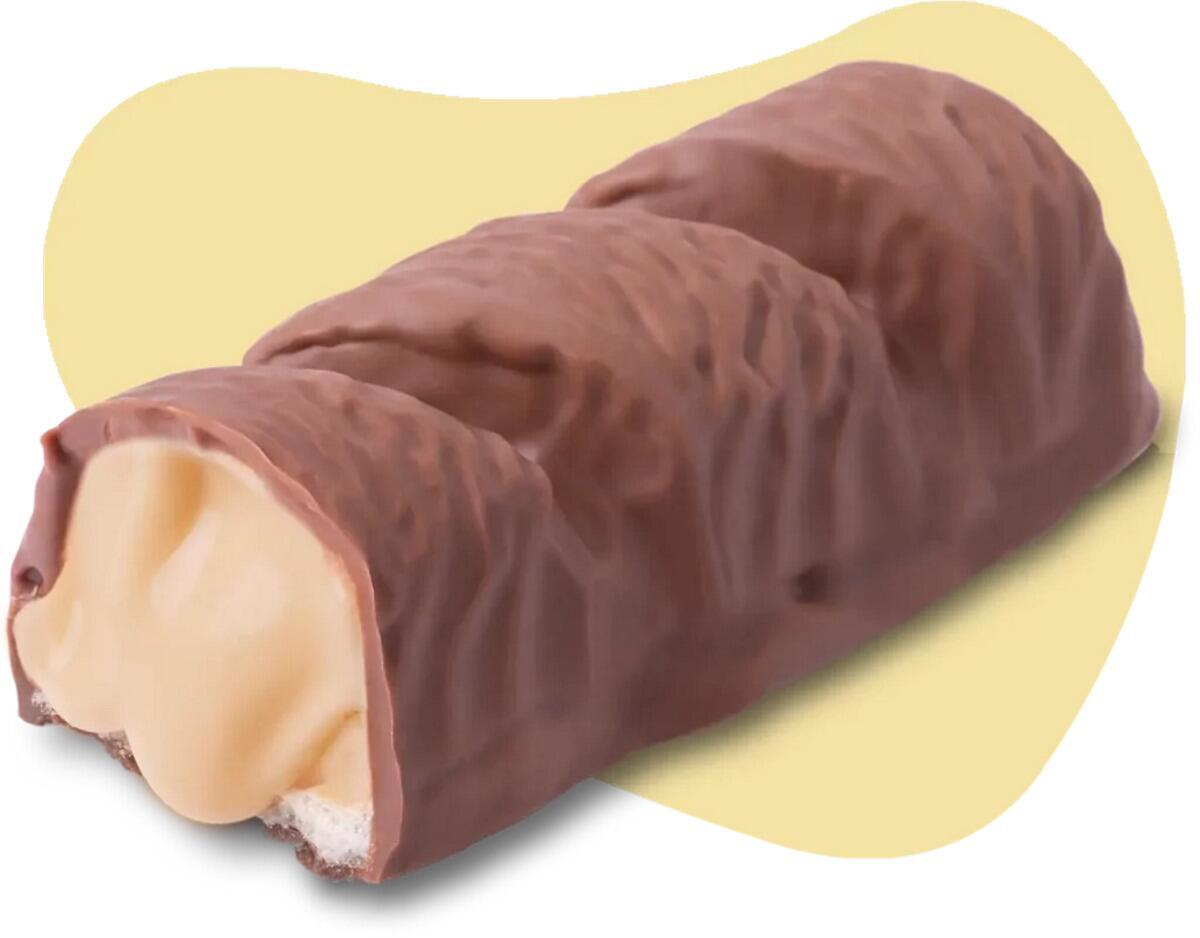 Wana WaffandCream Proteinriegel, 1 x 43 g Riegel, Chocolate & Salted Caramel Cre