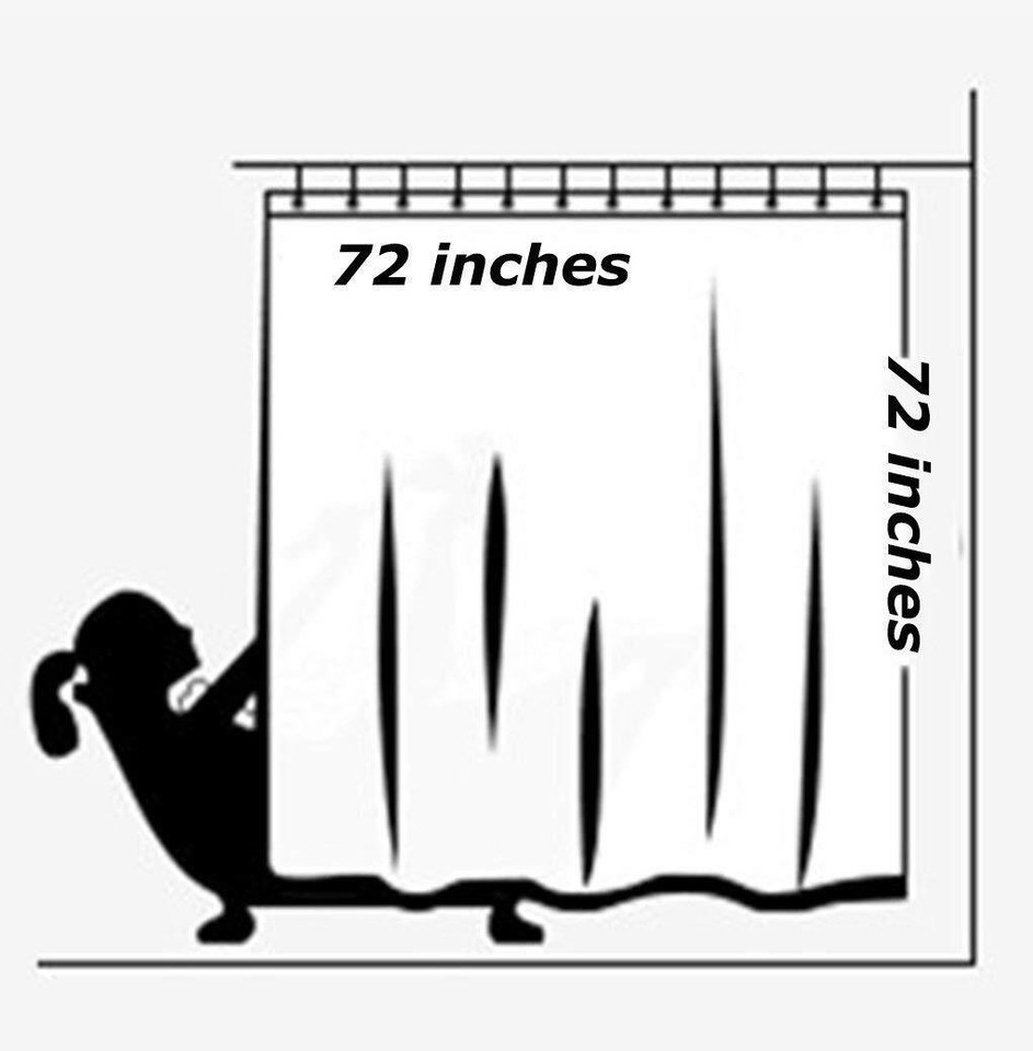 Merry Christmas Winter Snowman Shower Curtain Xmas Tree Cardinal Bird