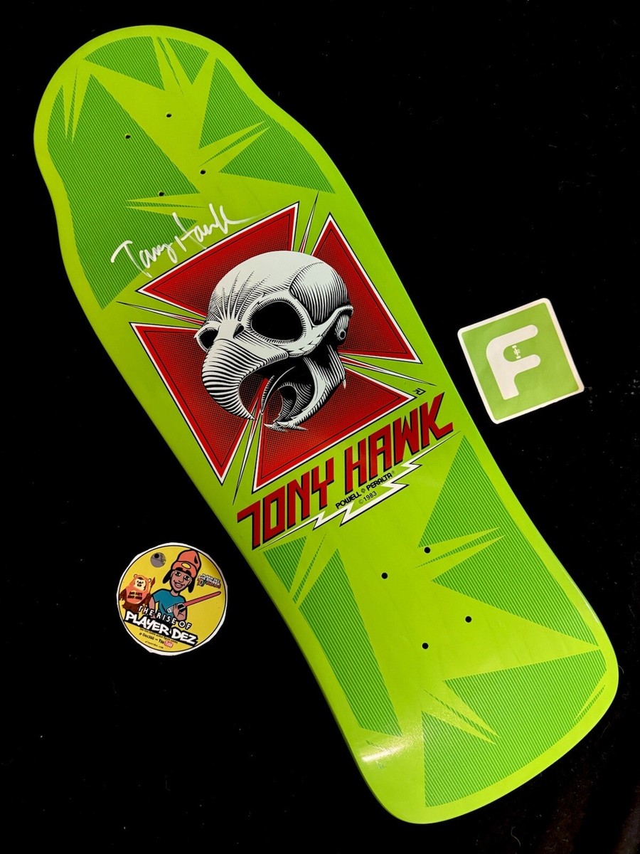 Powell Tony Hawk スケボーデッキボーンズブリッジseries16 Powell Peralta Tony Hawk Model: Bones Brigade Series 16