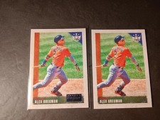 2022 Panini Diamond Kings Alex Bregman Blue Artist Proof #130/Base Card Houston