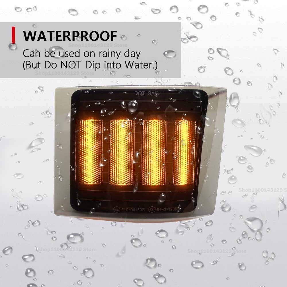 LED turn signals and side markers no driving lights | - The